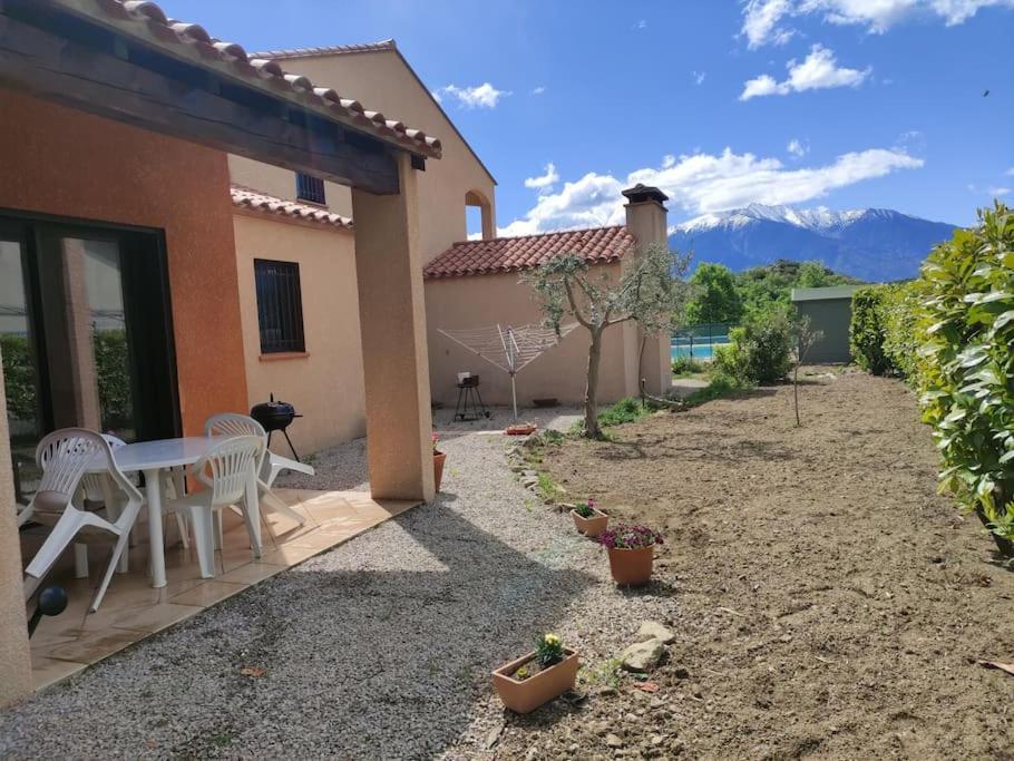 Charmant T2 Moderne Au Calme Avec Jardin Vue Sur Canigou Moltig les Bains Buitenkant foto
